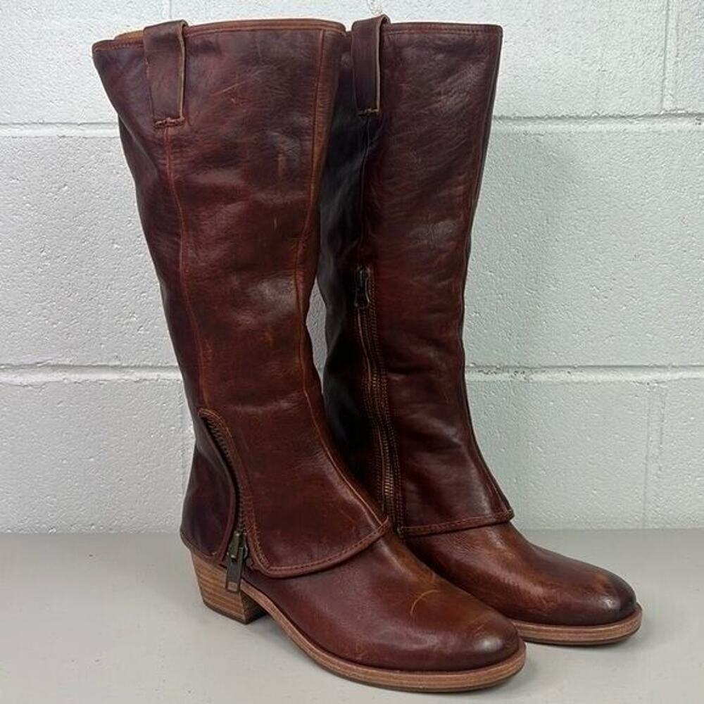 New Kork-Ease Kayla II Knee High Boot Brown Sz 6.5 Cowboy 7308318 tall riding - Picture 3 of 9